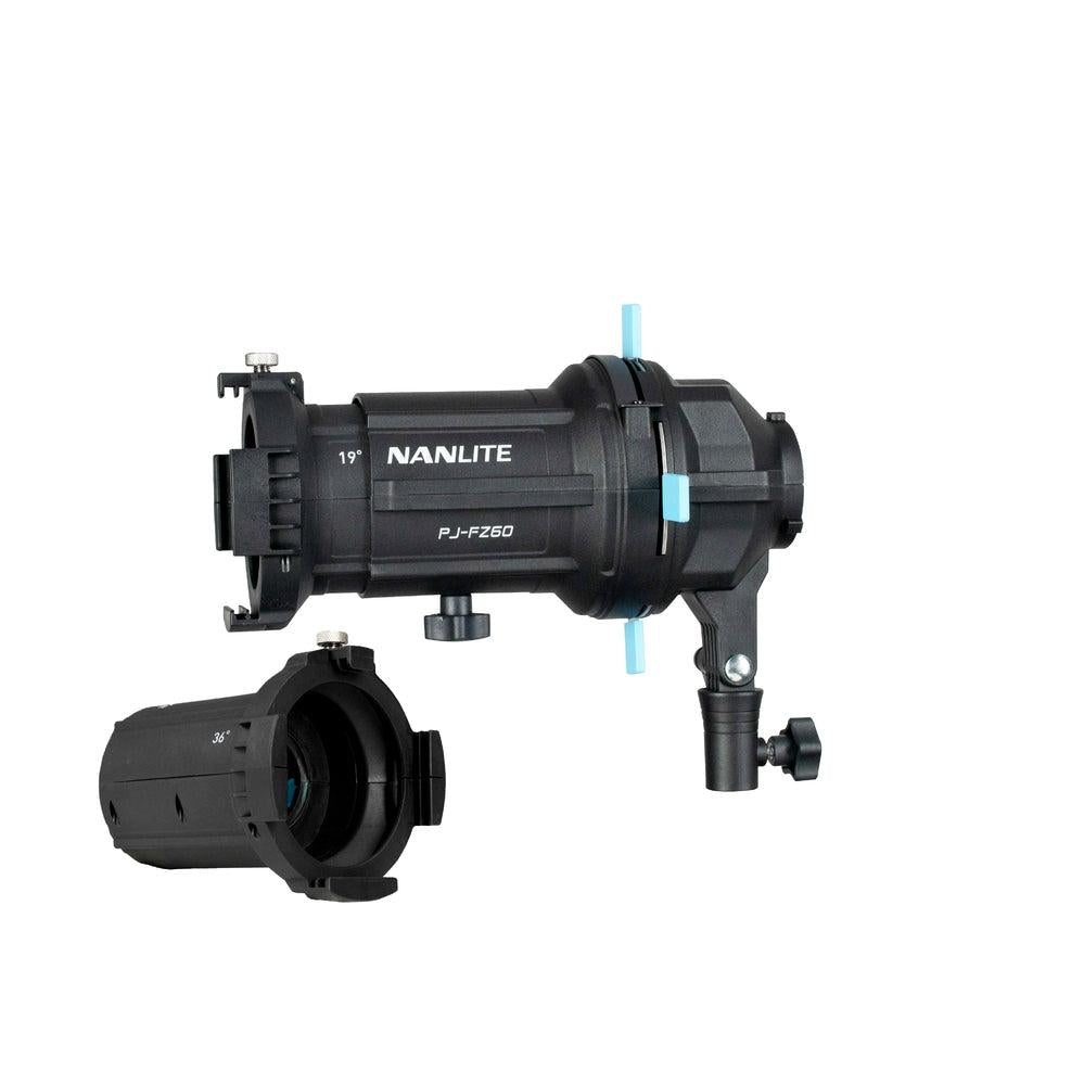 Nanlite Projection Attachment Mount for Forza 60 with 19 degree and 36 degree Lens