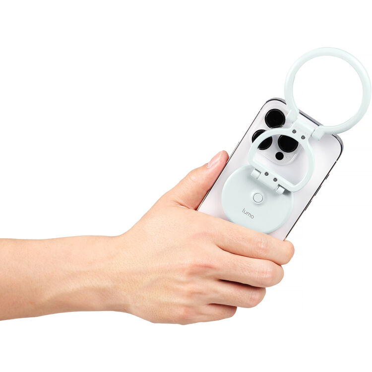 Nanlite Lumo Bi-Colour LED Ring Light (Mint Blue)