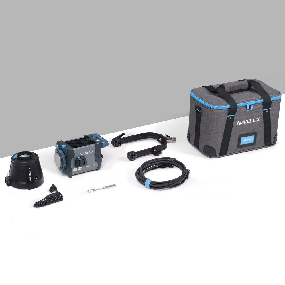 Nanlux Evoke 150C LED Full-Colour Spot Light with Case