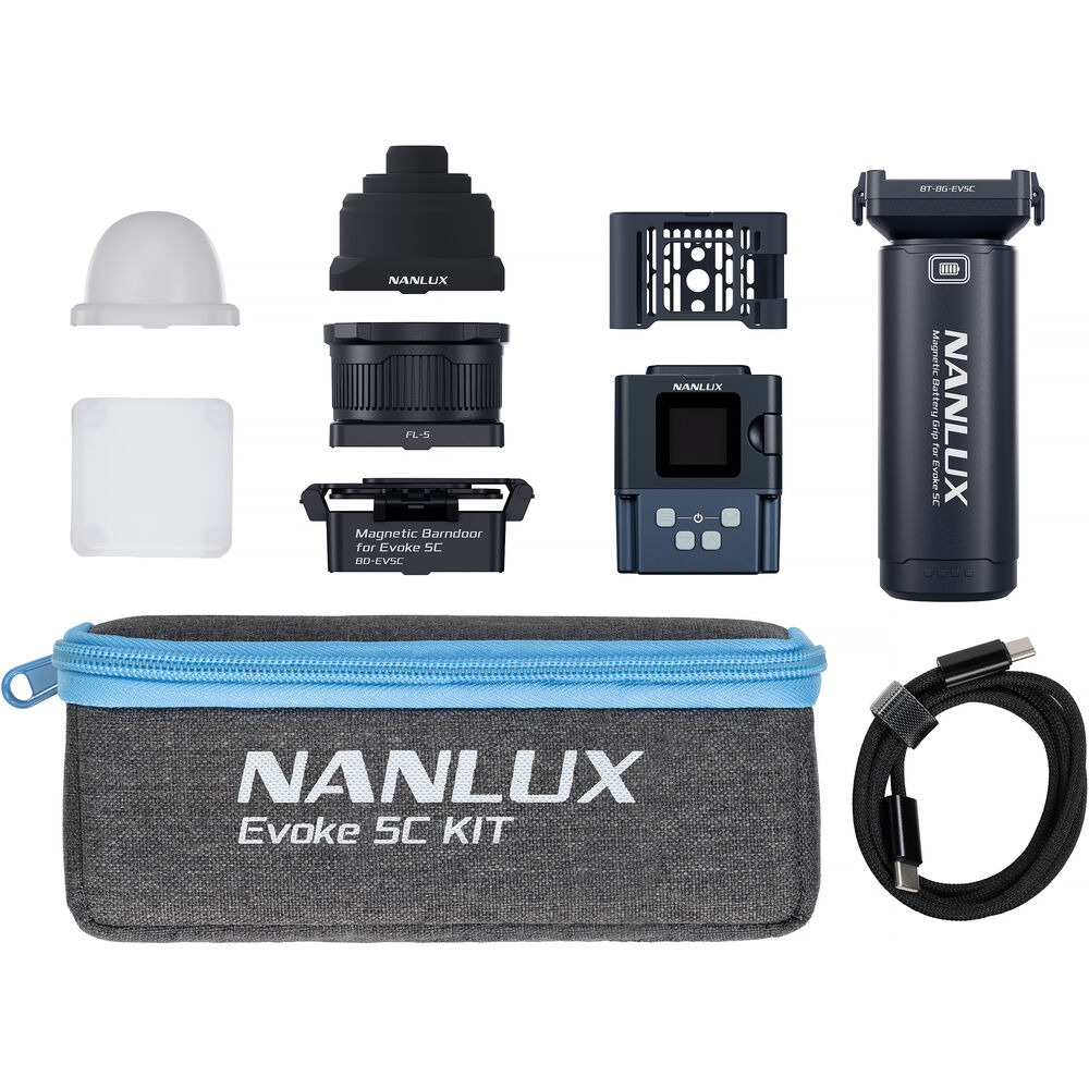 Nanlux Evoke 5C RGB LED Spotlight Kit