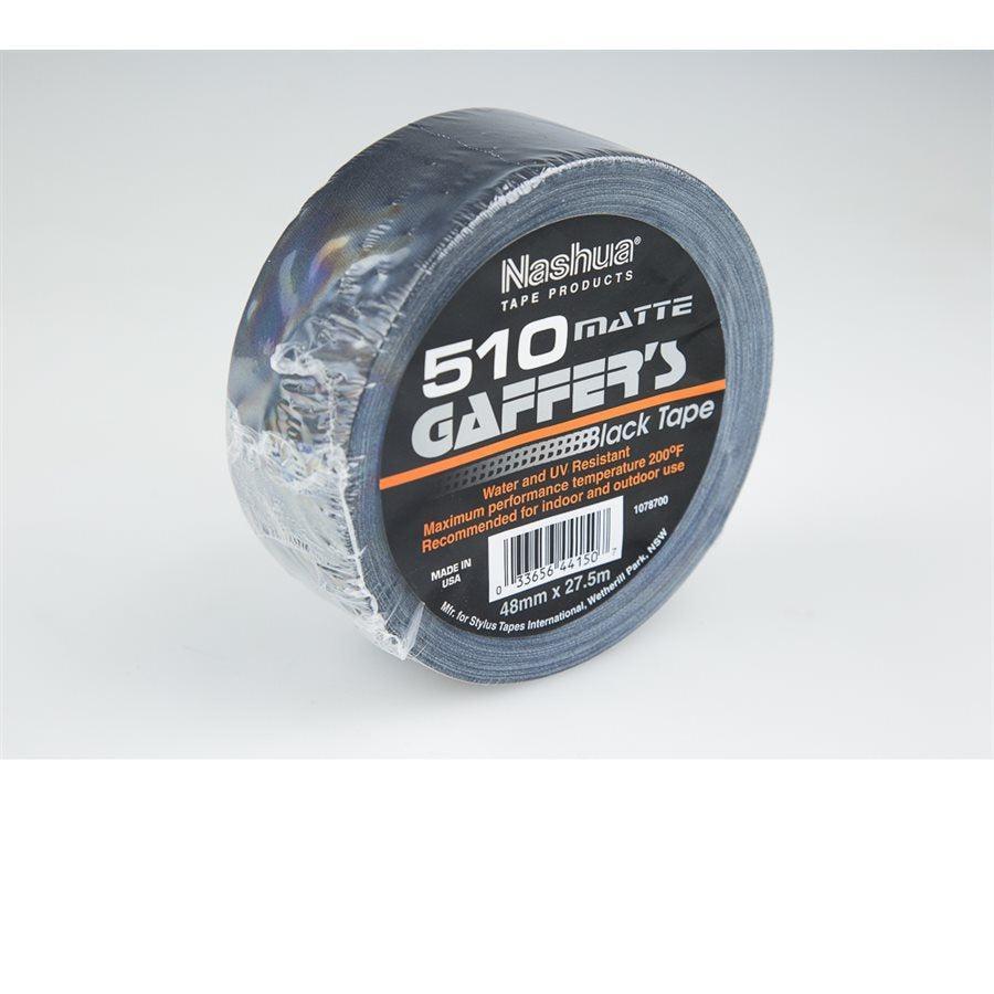 Nashua Matte Cloth Tape 48mm x 27M Black