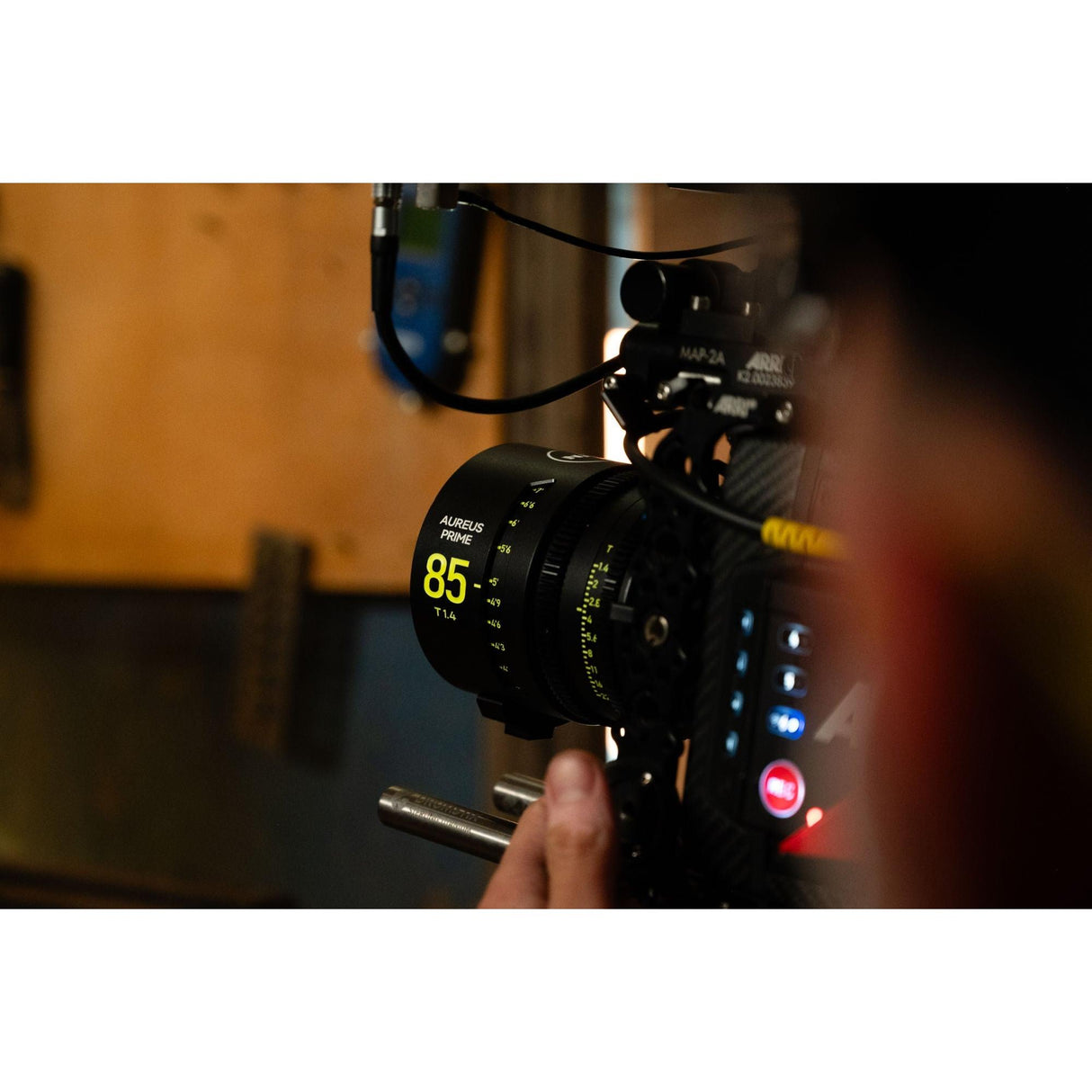 NiSi 85mm Aureus Prime Full Frame T1.4 Cinema Lens (PL Mount)