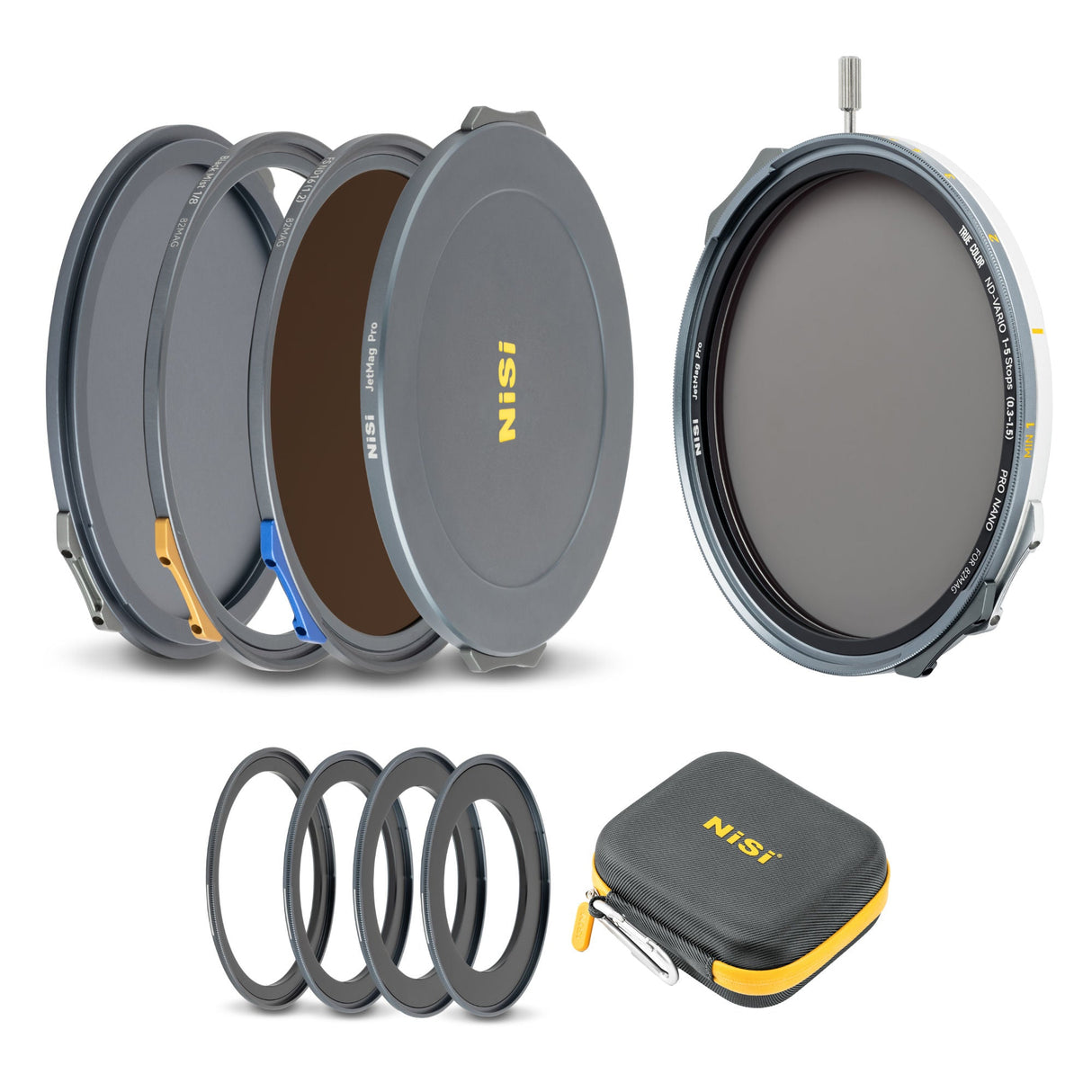 NiSi JetMag Pro VND 1-9 Stops VND Mist Creative Filter Kit