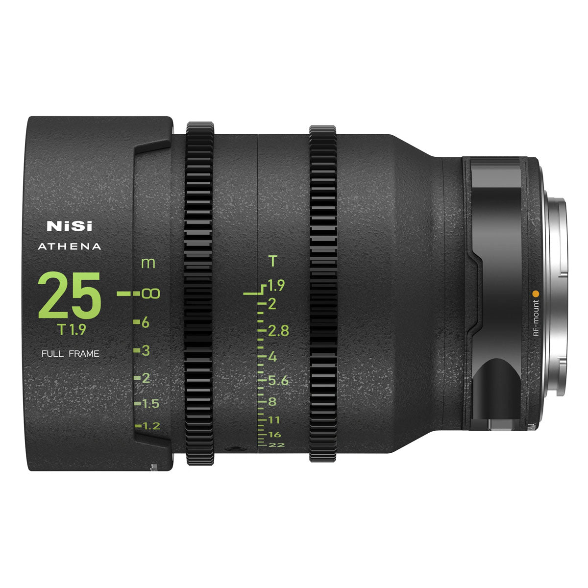 NiSi ATHENA PRIME T2.4/1.9 Full-Frame 5-Lens Kit (PL Mount)
