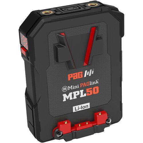 PAG Mini PAGlink MPL50 V-Mount Battery (50Wh)