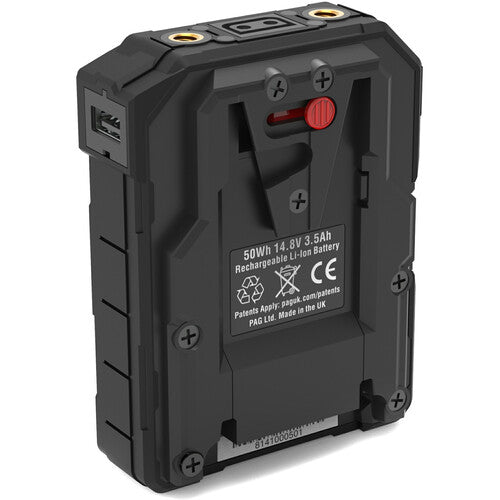 PAG Mini PAGlink MPL50 V-Mount Battery (50Wh)