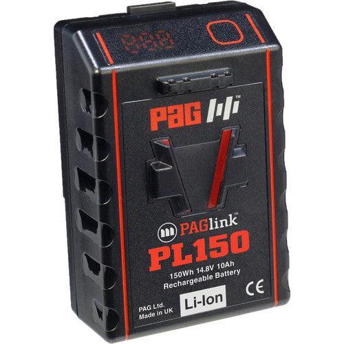 PAG PL150T 150Wh 14.8V V-Mount Battery with Runtime