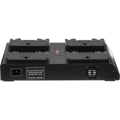 PAG PL16+ Four-Position Charger for PAGlink Batteries (Gold Mount)