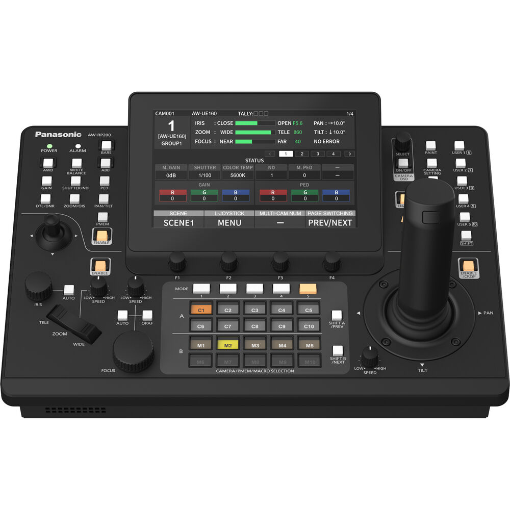 Panasonic AW-RP200 Remote PTZ Camera Controller
