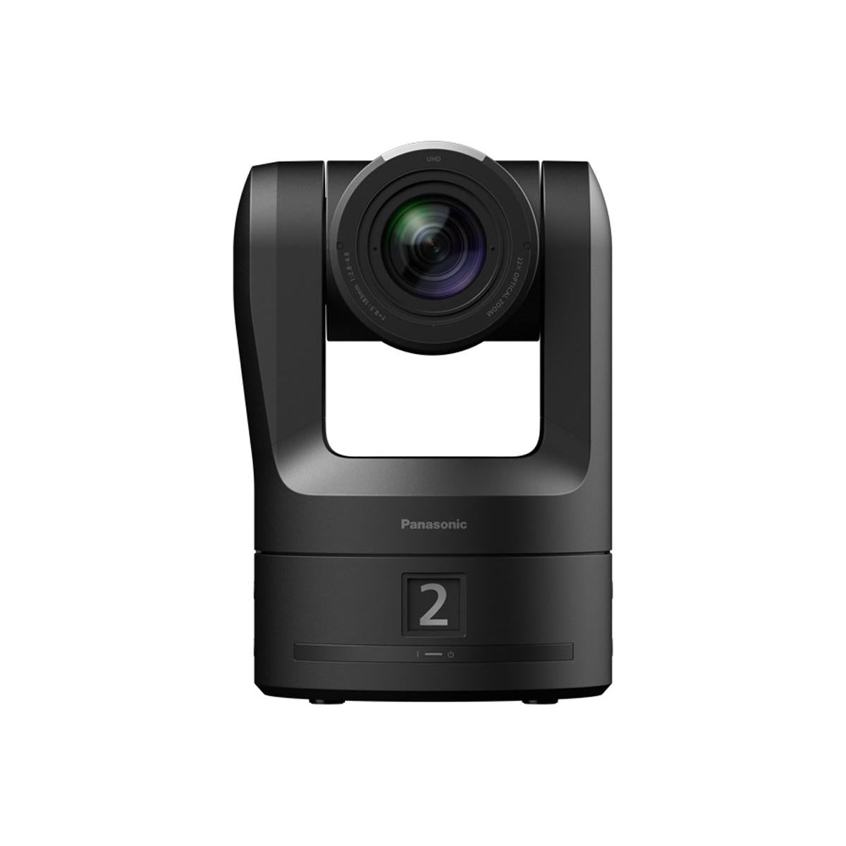 Panasonic AW-UE200 4K Global Shutter PTZ Camera, 22x Zoom (Black)