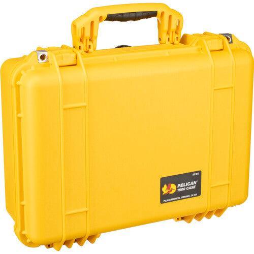 Pelican 1500 Case without Foam in Yellow
