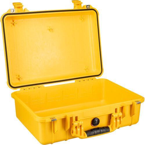 Pelican 1500 Case without Foam in Yellow