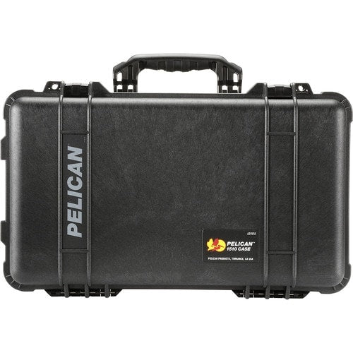 Pelican 1510SC Studio Black Case with Dividers & Laptop Sleeve