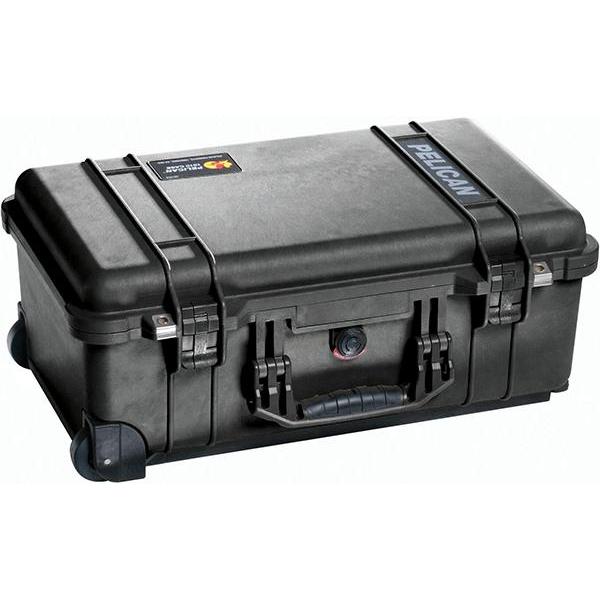 Pelican 1510SC Studio Black Case with Dividers & Laptop Sleeve