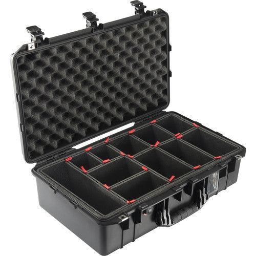 Pelican 1555 Air Black Compact Case with TrekPak Divider System