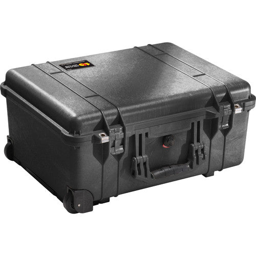 Pelican 1560 Case in Black with Padded Dividers
