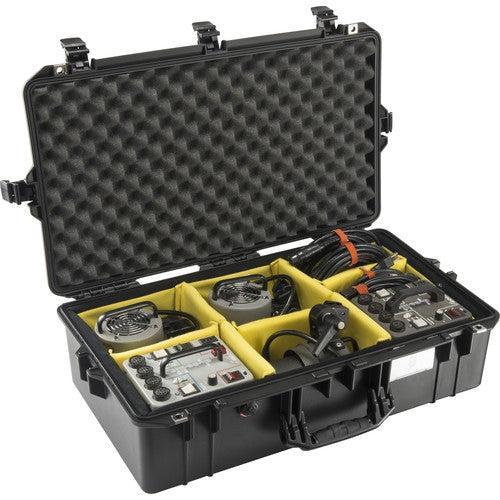 Pelican 1605Air Black Compact Case with Padded Dividers