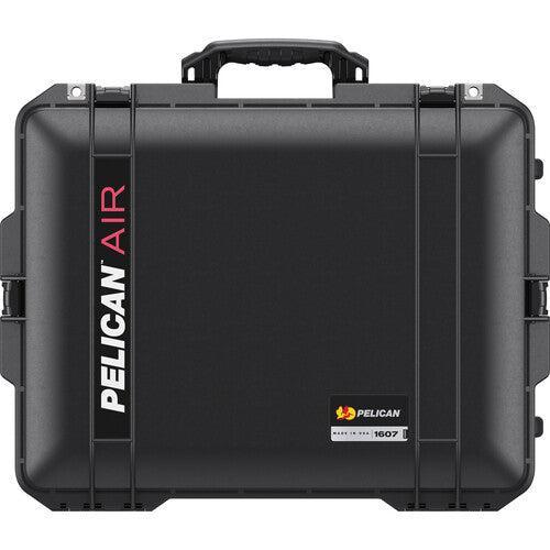Pelican 1607Air Carry-On Hard Case with Padded Divider Insert in Black
