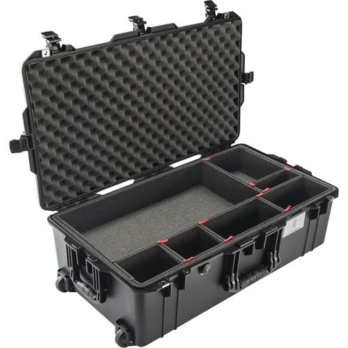 Pelican 1615Air Black Wheeled Check-In Case with TrekPak Insert