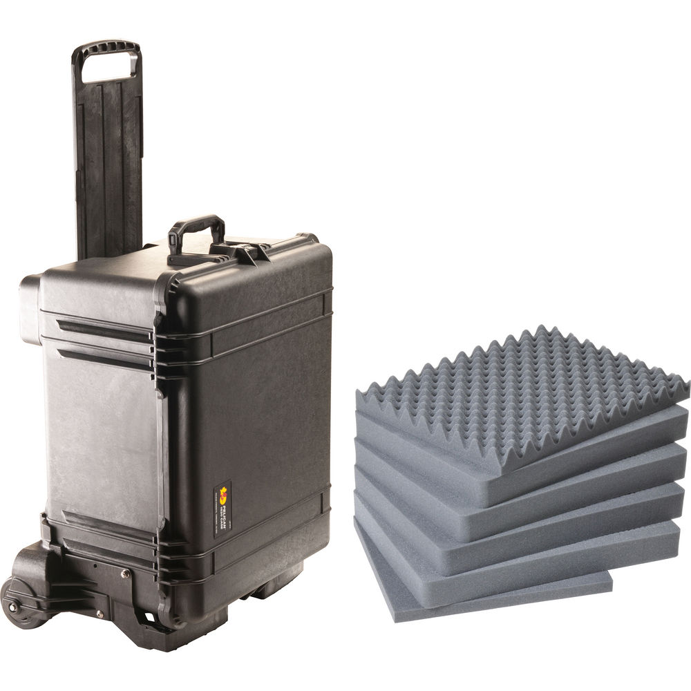 Pelican 1620M Case and Mobility Kit with Foam
