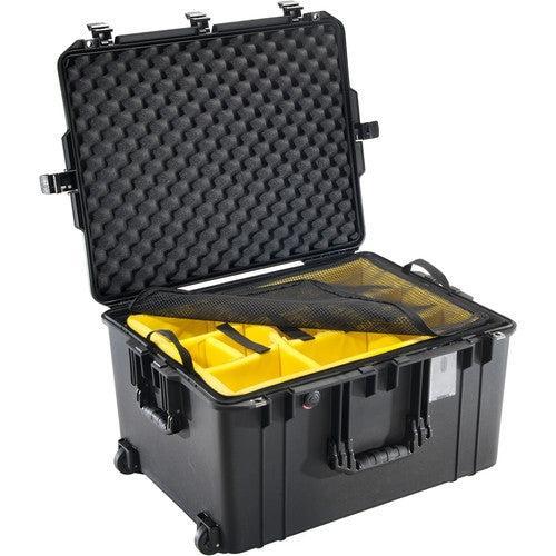 Pelican 1637Air Black Case with Padded Dividers
