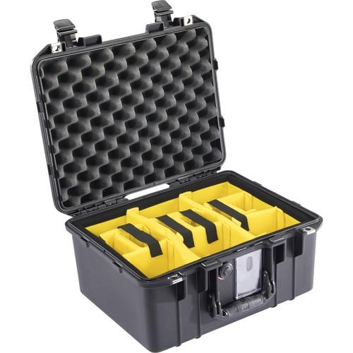 Pelican AIR 1507BWD Air Case Black with Dividers