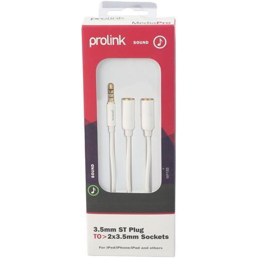 Prolink Stereo Quad Plug Splitter Cable