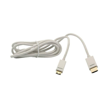 Prolink Mini HDMI to Full HDMI-A White Cable - 2M