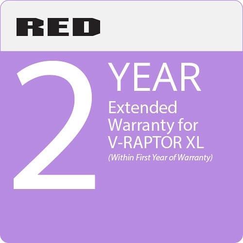 RED 2 Year Extended Warranty for V-RAPTOR XL (first 6 months of purchase)