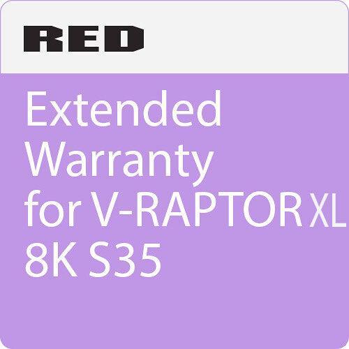 RED Extended Warranty for V-RAPTOR XL 8K S35 (first 6 months of purchase)