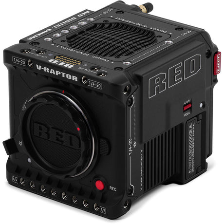 RED V-RAPTOR 8K VV DSMC3 Digital Cinema Camera (Canon RF, Black)
