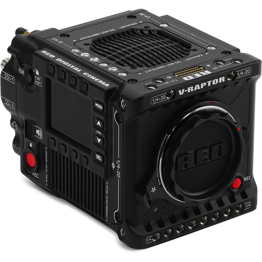 RED V-RAPTOR 8K VV DSMC3 Digital Cinema Camera (Canon RF, Black)