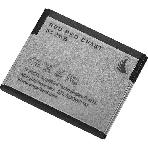 RED PRO 512GB CFast 2 Memory Card