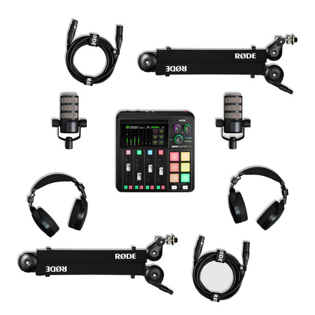 Rode Podcaster Two-Person Podcasting Bundle