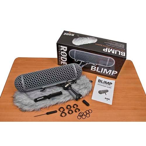 Rode BLIMP Windshield and Rycote Shock Mount Suspension for Shotgun Microphones