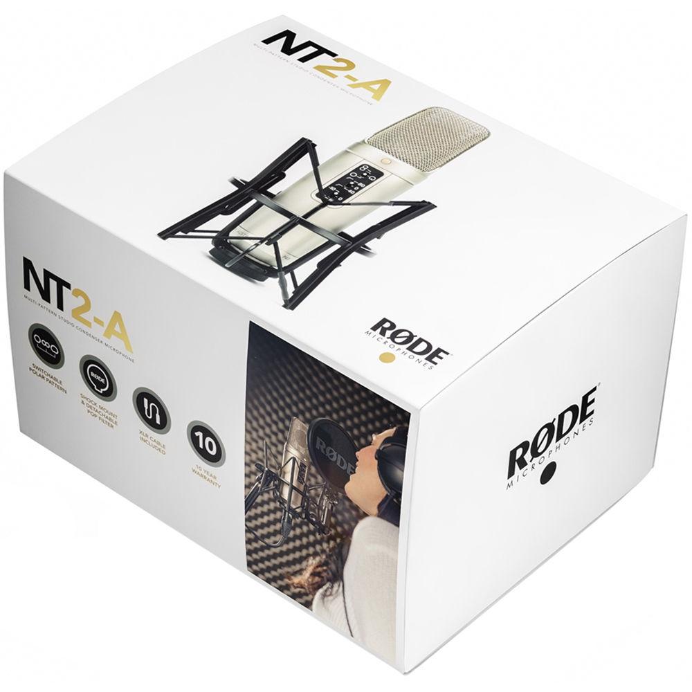 RODE NT2A Multi Pattern Studio Condenser Microphone Kit