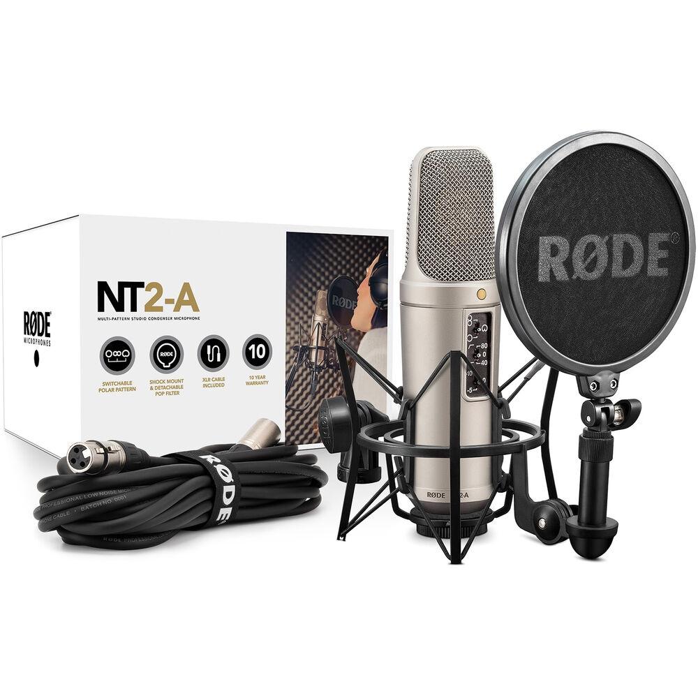 RODE NT2A Multi Pattern Studio Condenser Microphone Kit