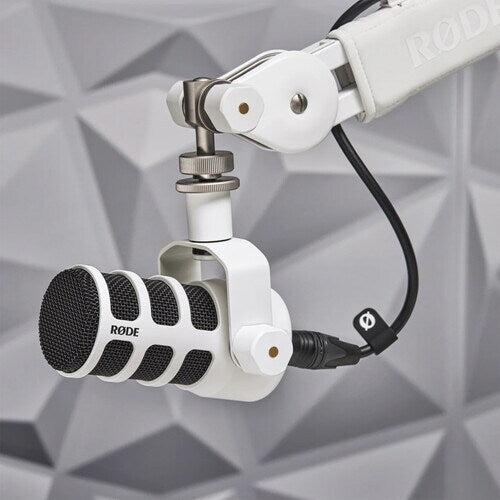 Rode PodMic Dynamic Broadcast Microphone (White)