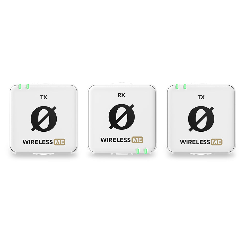 Rode Wireless ME Dual Compact Wireless Microphone System (White)