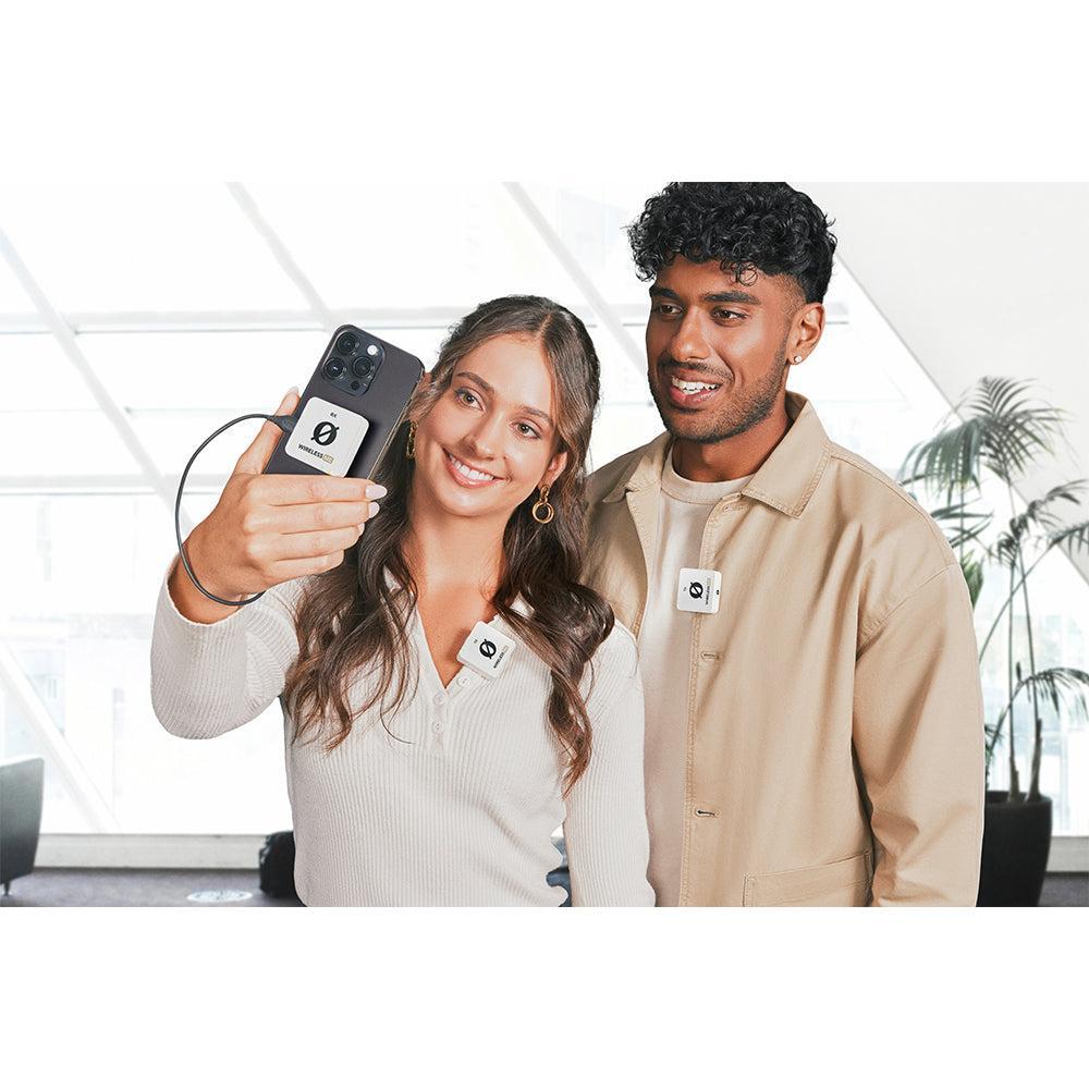 Rode Wireless ME Dual Compact Wireless Microphone System (White)