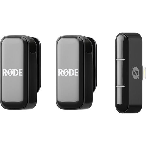 Rode Wireless Micro Ultra-compact 2-Person Wireless Microphone for USB-C smartphones (Black)
