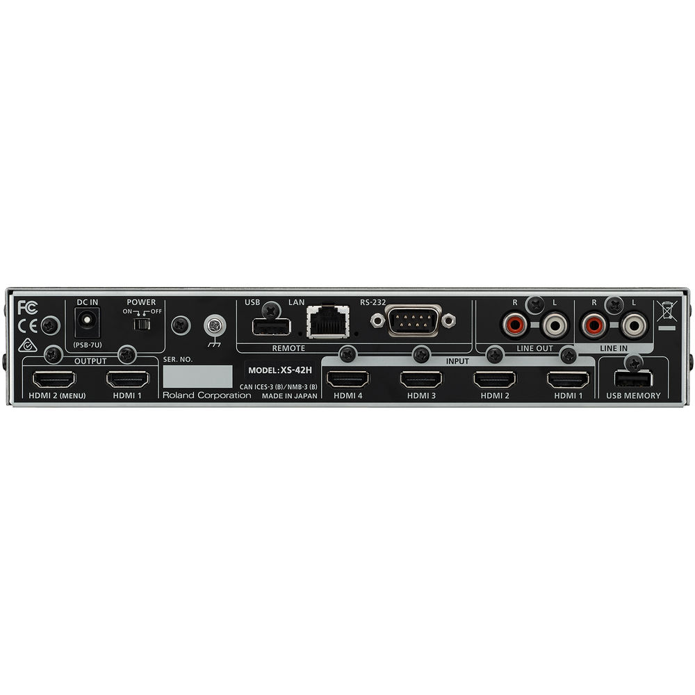 Roland XS-42H Matrix Switcher 4 in 2 HDMI Out