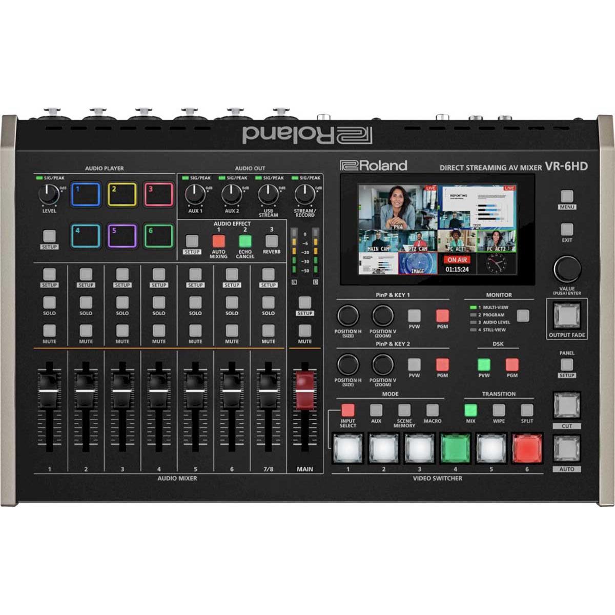 Roland VR-6HD Direct Streaming AV Mixer