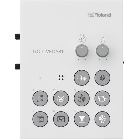 Roland GO LIVECAST Live Streaming Audio and Video Studio for Smartphones and Tablets