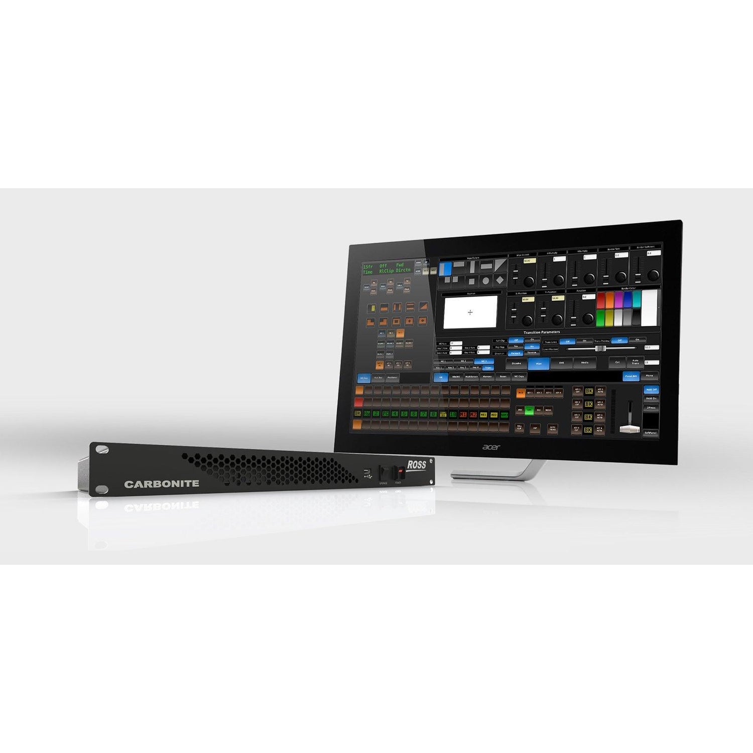 Ross Video Carbonite Black SOLO 13 1 ME Live Production Switcher