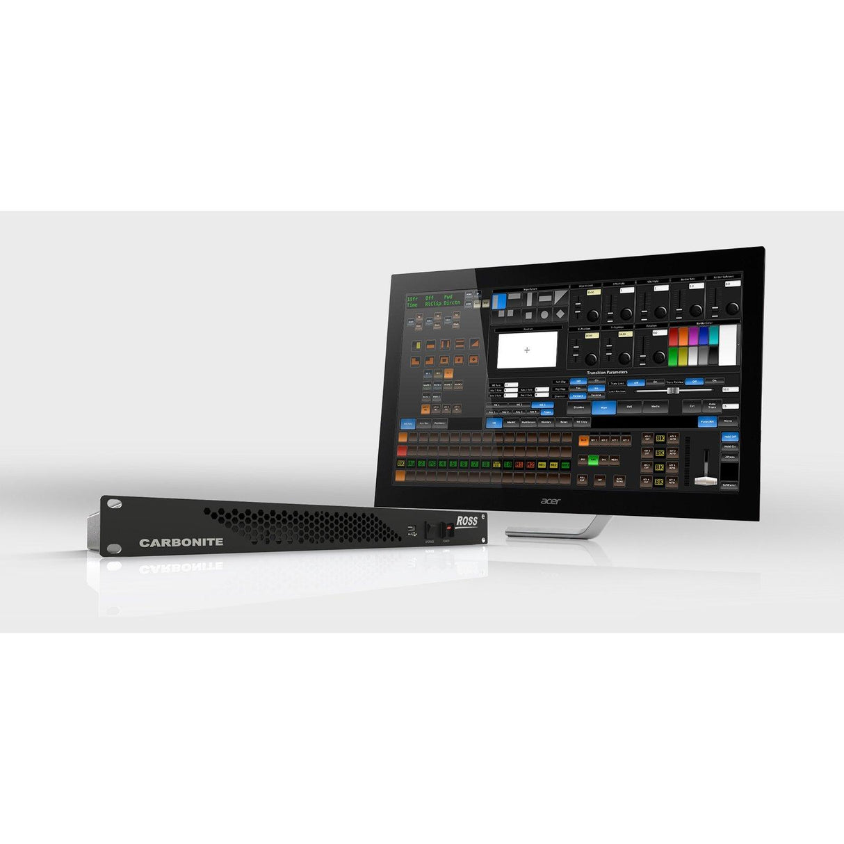 Ross Video Carbonite Black SOLO 13 1 ME Live Production Switcher