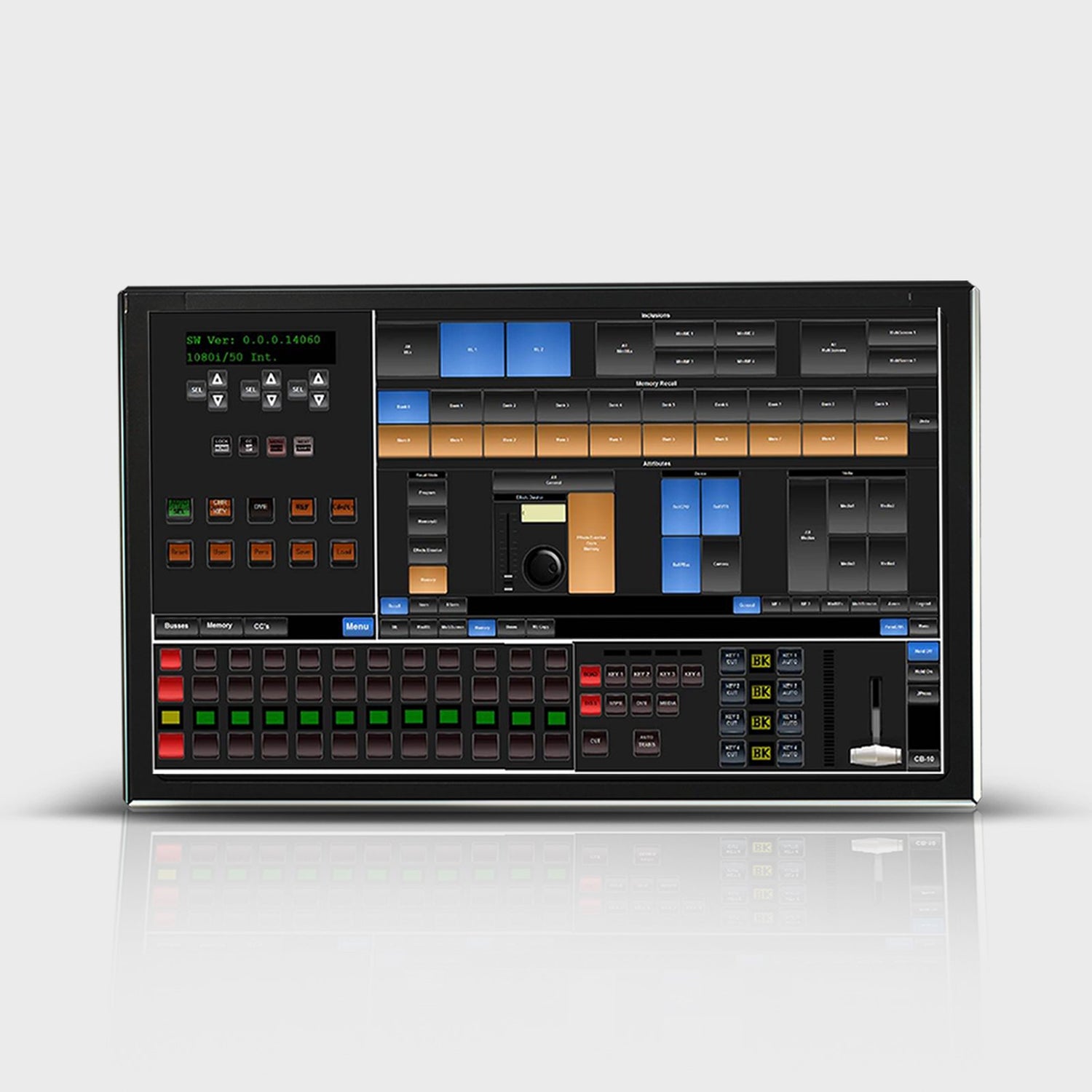 Ross Video Carbonite Black SOLO 13 1 ME Live Production Switcher