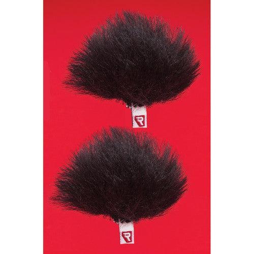 Rycote Pair Black Ristretto Lavalier Windjammer