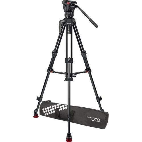 Sachtler 75/2 Mark II Aluminium Tripod System with Ace XL Head & Mid-Level Spreader