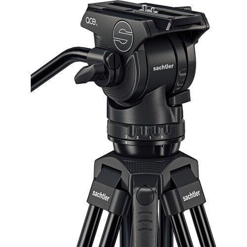 Sachtler 75/2 Mark II Aluminium Tripod System with Ace XL Head & Mid-Level Spreader